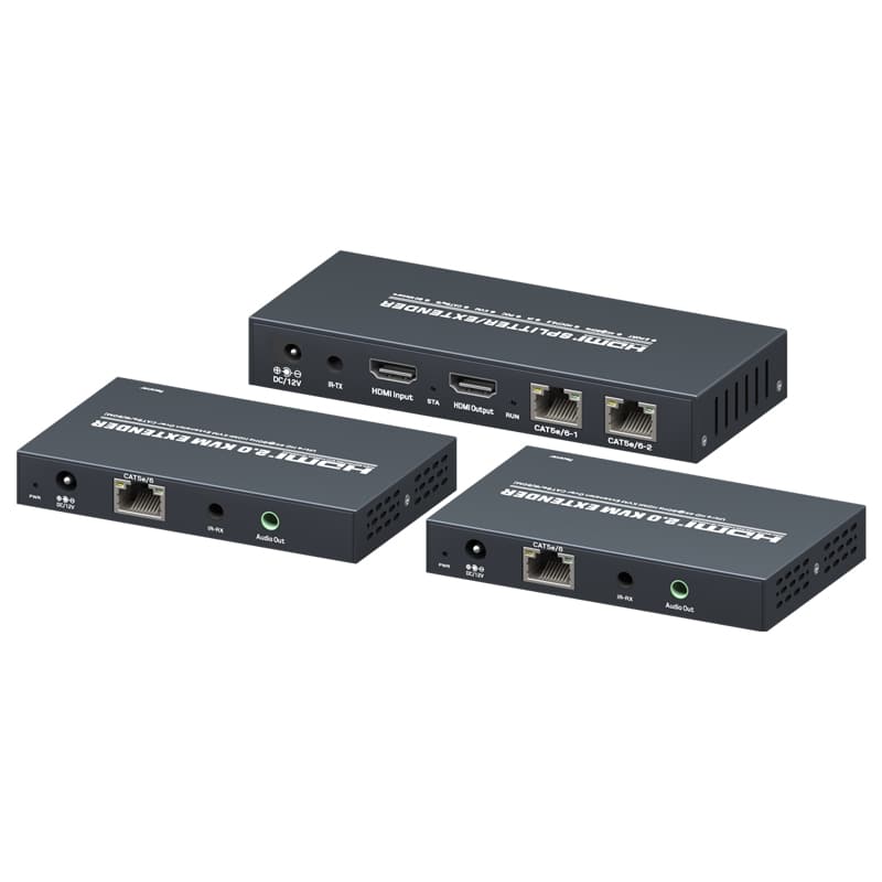4K@60Hz KVM1x2 Splitter Extender via Cat5e/6 60m MZ102EX60SK
