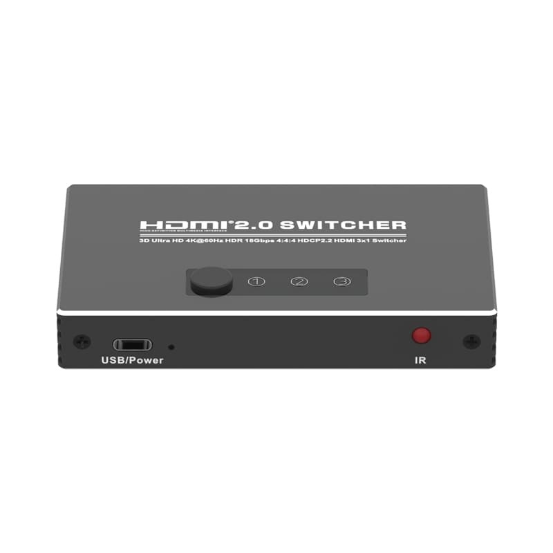 MZ303E 4K@60Hz 3x1 HDMI Switch HDCP2.2 HDMI2.0
