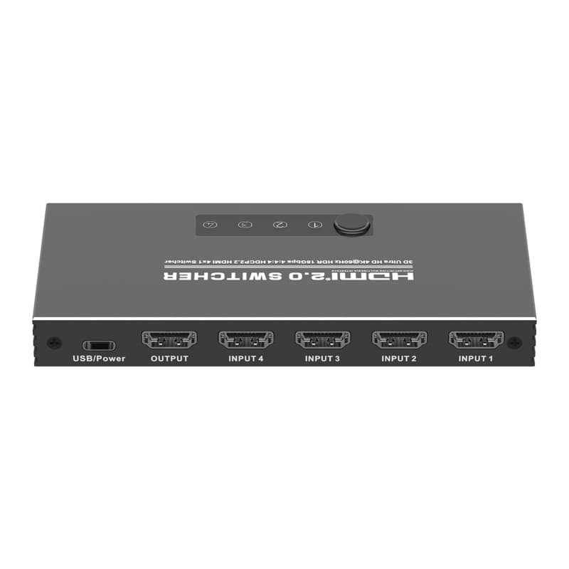 MZ304E 4K@60Hz 4x1 HDMI Switch HDCP2.2 HDMI2.0