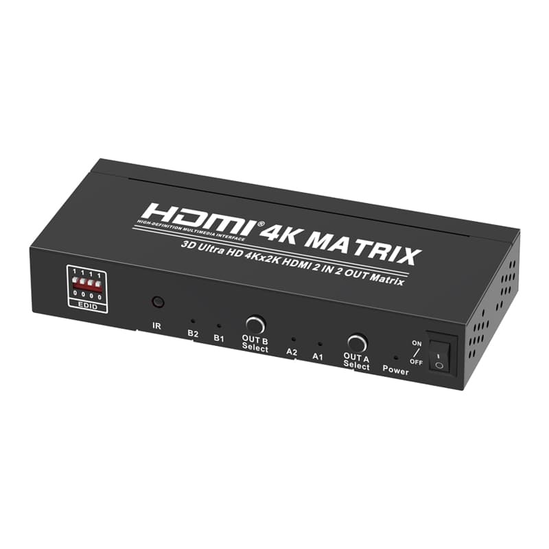 MZ2022A 4K@30Hz 2x2 HDMI Matrix 3D Ultra HD HDMI1.4