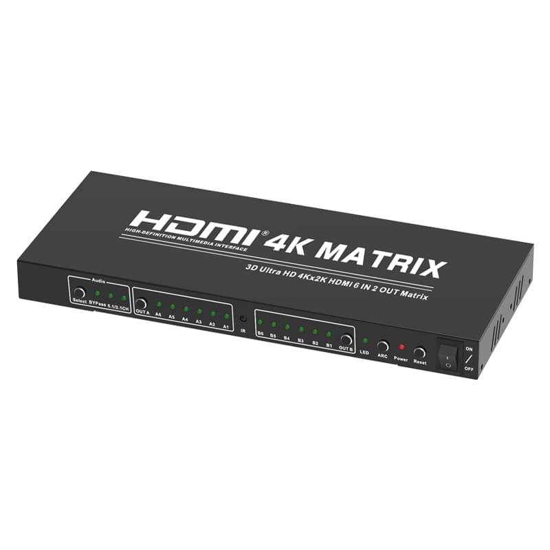 MZ2062A 4K@30Hz 6x2 HDMI Matrix HDMI1.4 