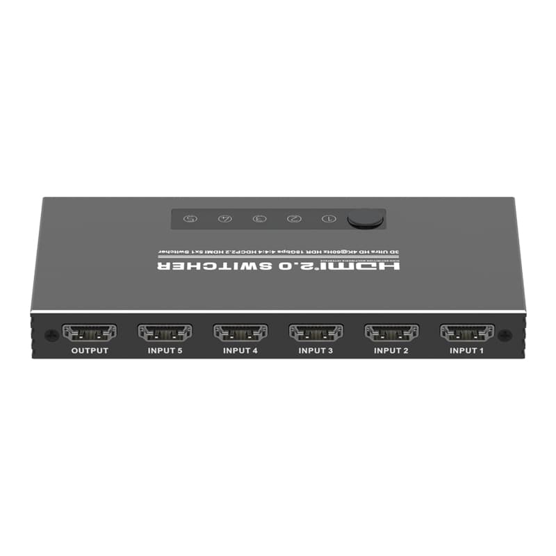 MZ305E 4K@60Hz 5x1 HDMI Switch HDCP2.2 HDMI2.0