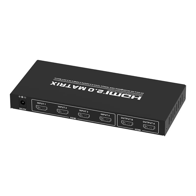 MZ2042E 4K@60Hz 4x2 HDMI Matrix with EDID HDMI2.0