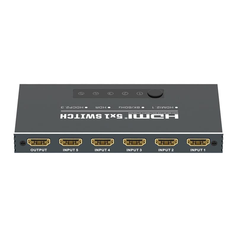 MZ305HE 8K@60Hz 5x1 HDMI Switch HDCP2.3 HDMI2.1