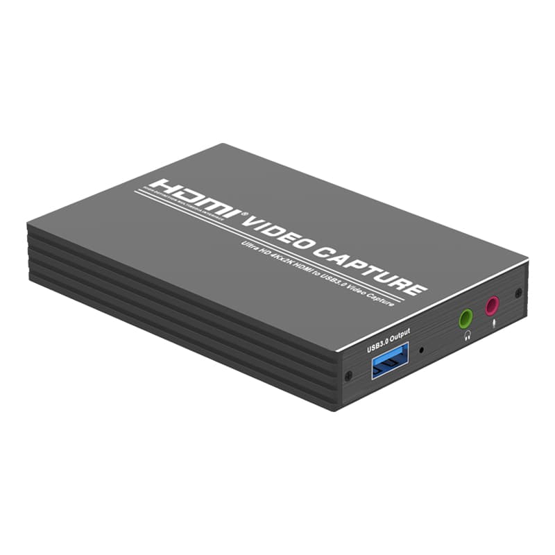 4K@60Hz HDMI to USB3.0 Video Capture 3.5mm with HDMI Loopout MZ403 