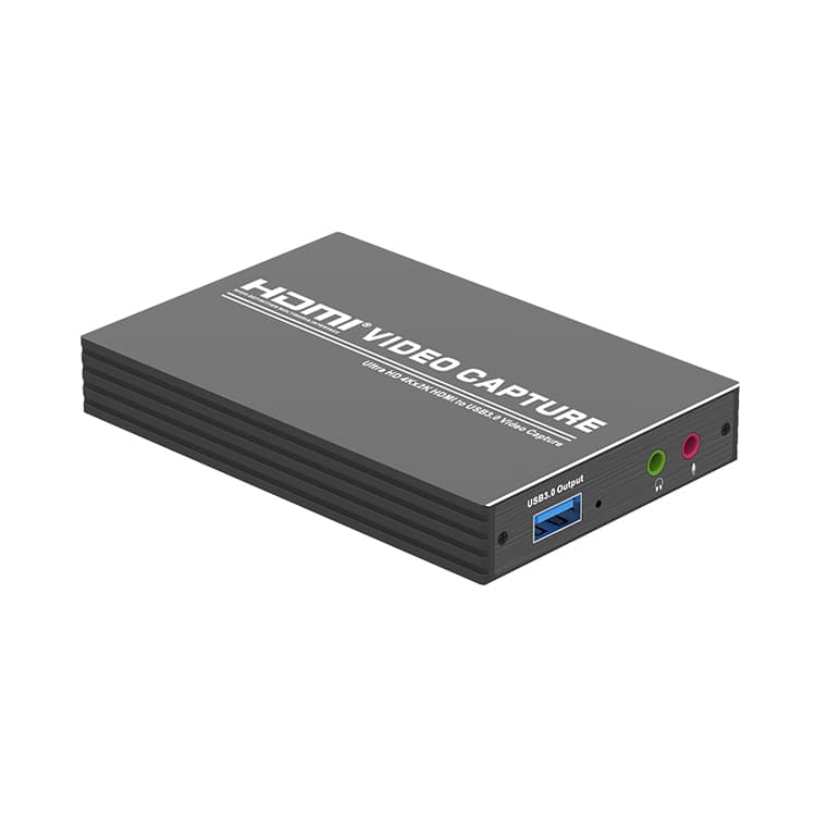 4K@30Hz HDMI to USB3.0 Video Capture Card 3.5mm with HDMI Loopout MZ404
