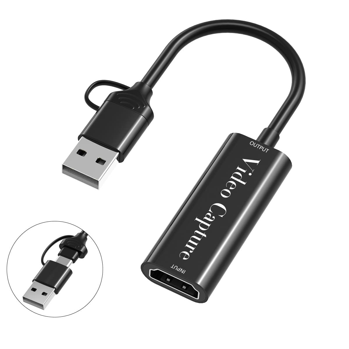 4K@30Hz HDMI to USB 3.0 USB+Type C capture card MZHCP2