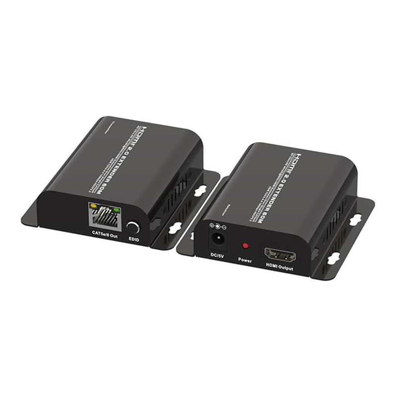 4K@60Hz 60m HDMI Extender via Cat5e/6 HDCP2.2 MZ505S