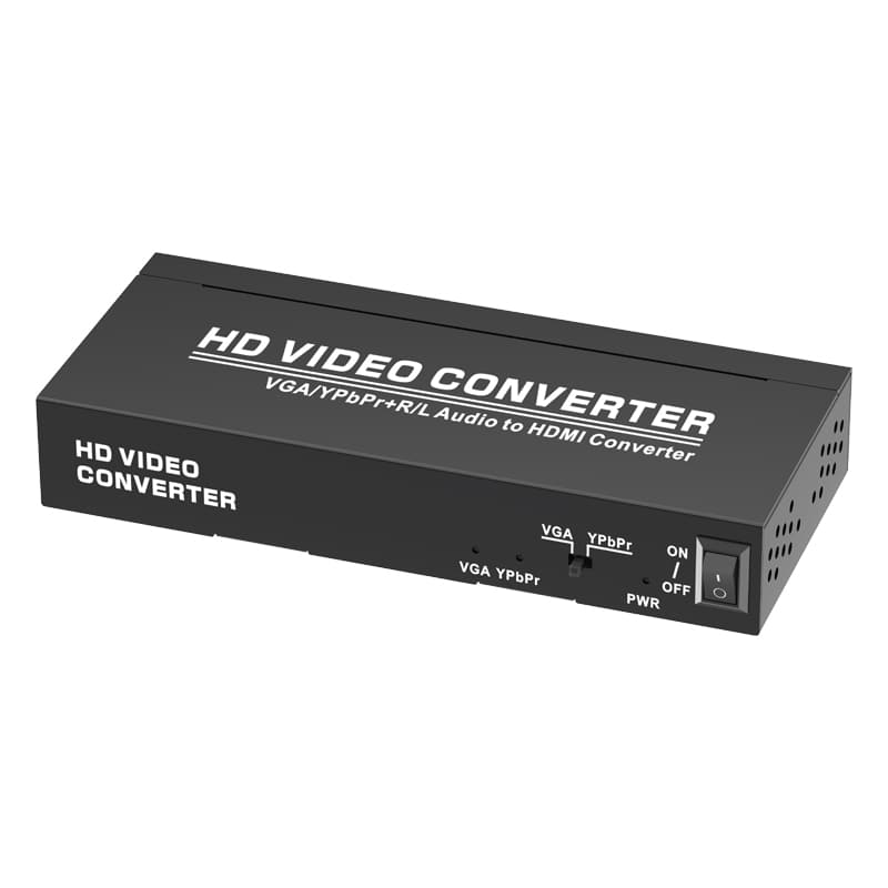 MZ612 VGA +YPbPr +R/L Audio to HDMI Converter