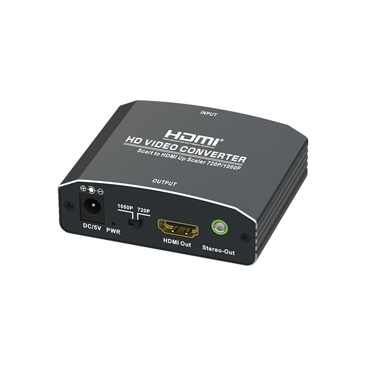 MZ620 Scart to HDMI+Stereo Converter Up to 720p/1080p