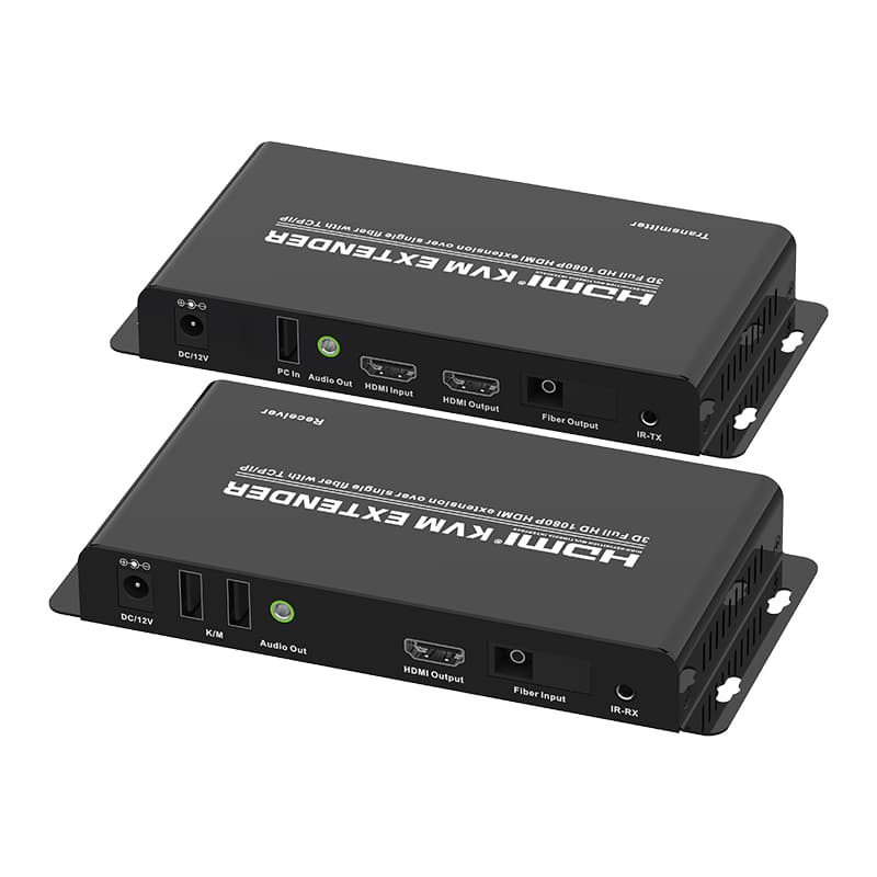 1080P HDMI KVM Extender via single Fiber TCP/IP 20KM MZ5120K