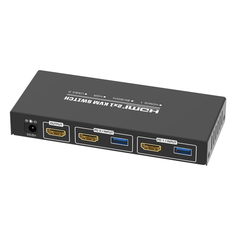 MZKV302C 8K@60Hz +USB3.0 2x1 KVM Switch HDR
