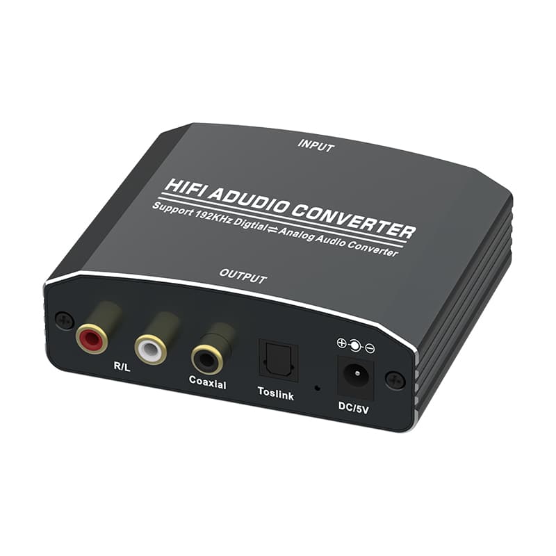 MZ610 Digital Toslink Coaxial Analog R/L Audio mutual conversion
