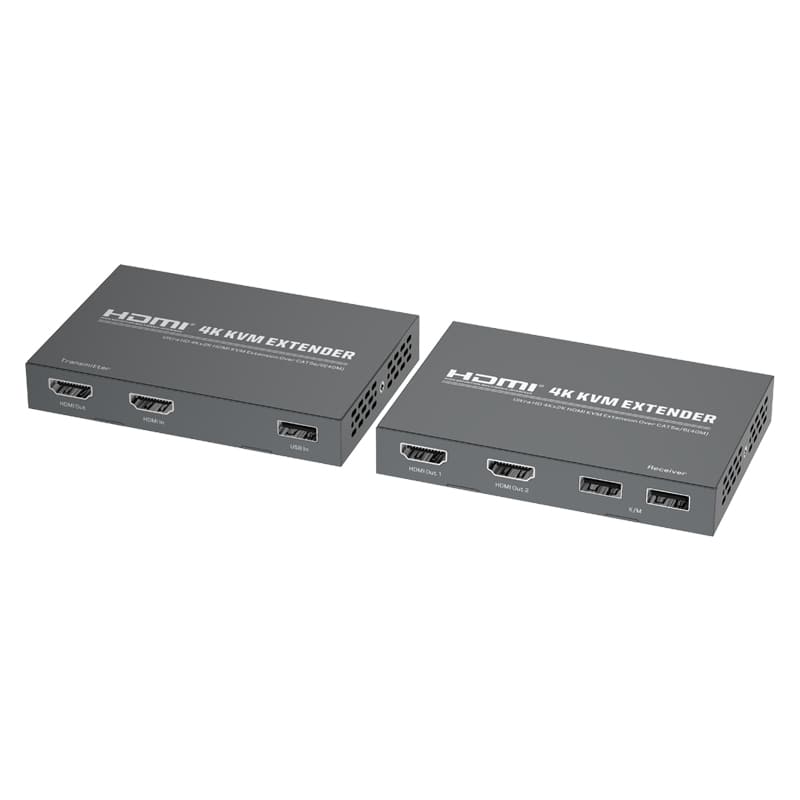 4K@30Hz HDMI KVM Extender CAT5e/6 40M loopout IR POC MZ51040A