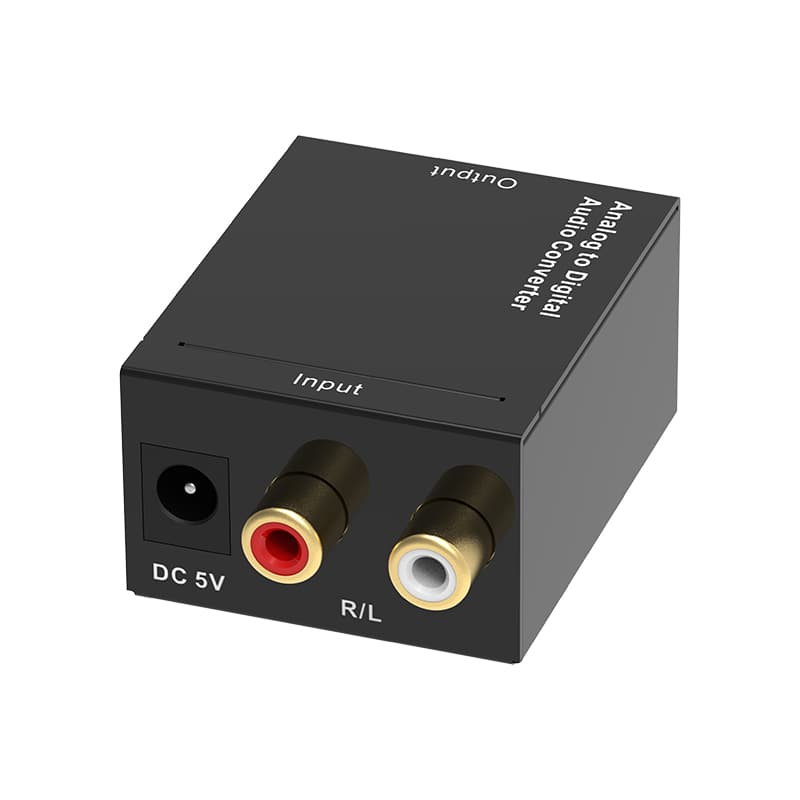 MZ608 Analog R/L to Digital Toslink Coaxial audio converter