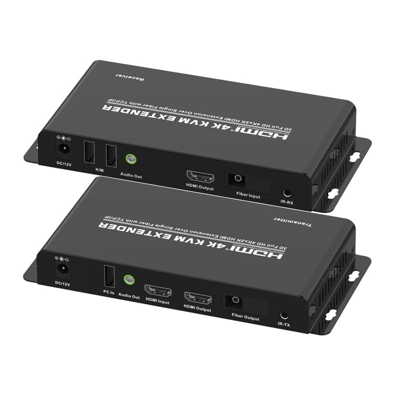 4K@30Hz HDMI KVM Extender via Fiber 20KM TCP/IP MZ5120KA 
