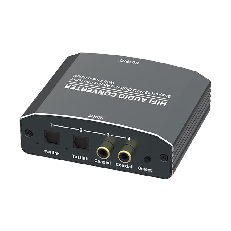 MZ609D Digital to Analog +3.5mm Stereo Audio Converter