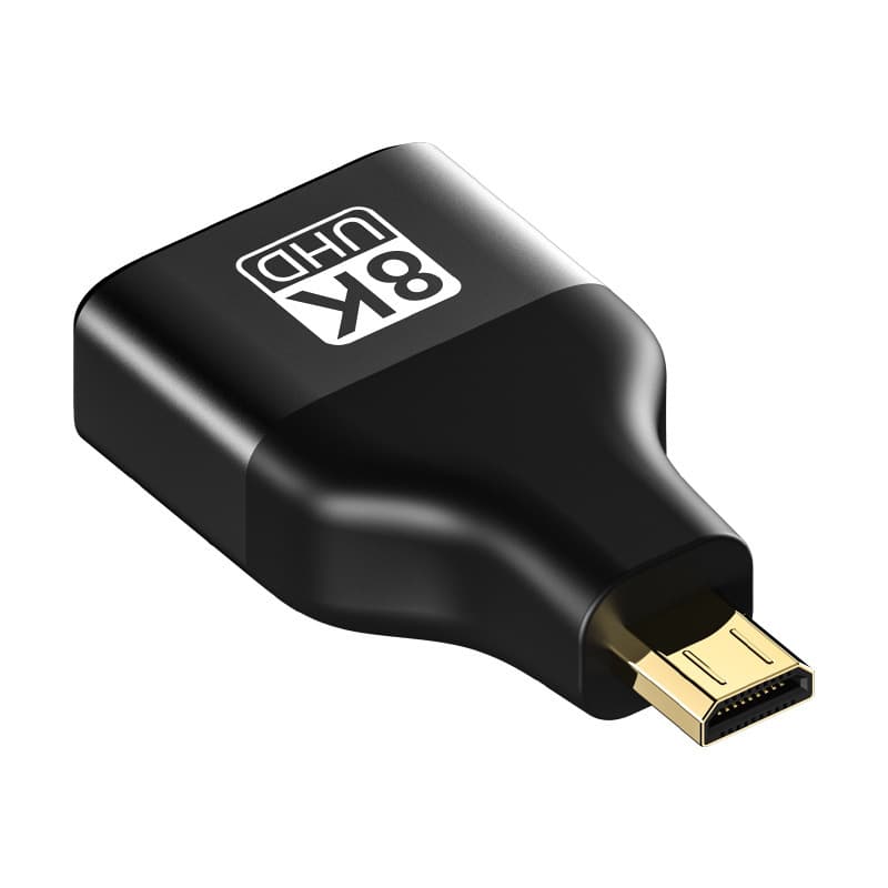 8K Micro HDMI Male to HDMI Female Aluminum MZ0173