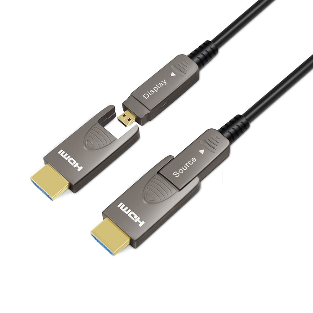 4K 8K 10K 12K HDMI Fiber Optic Cable from 2m to 50m