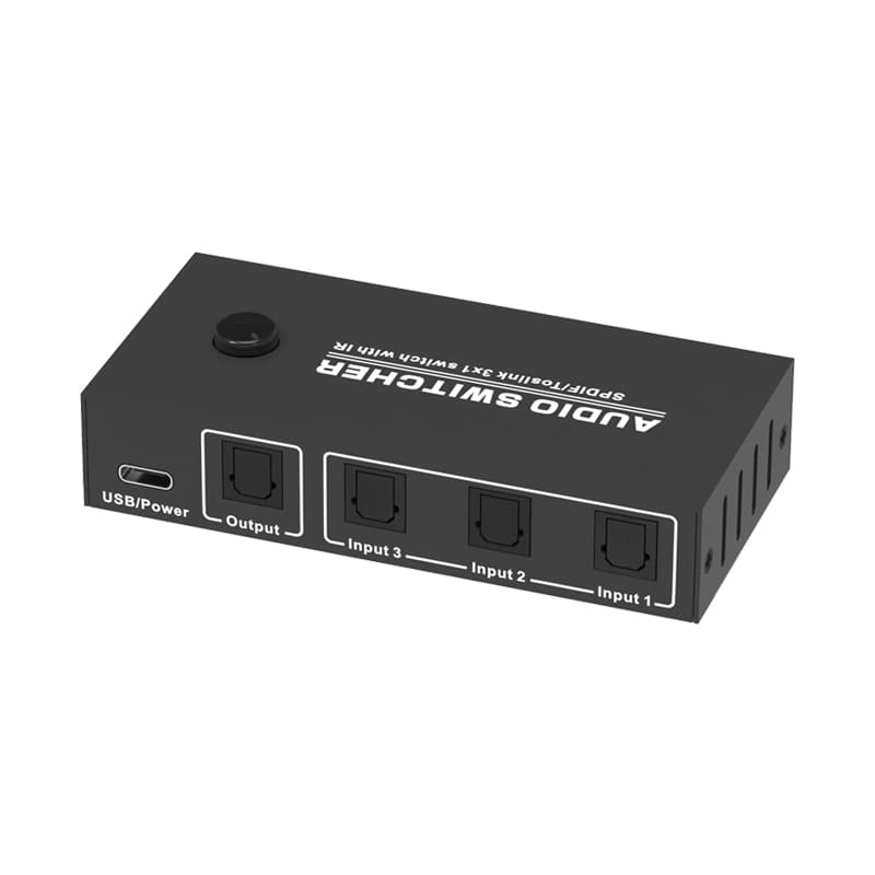 MZAU303 3x1 SPDIF Toslink Digital Optical Audio Switch